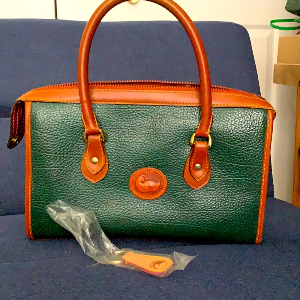 Used Dooney & Bourke green purse